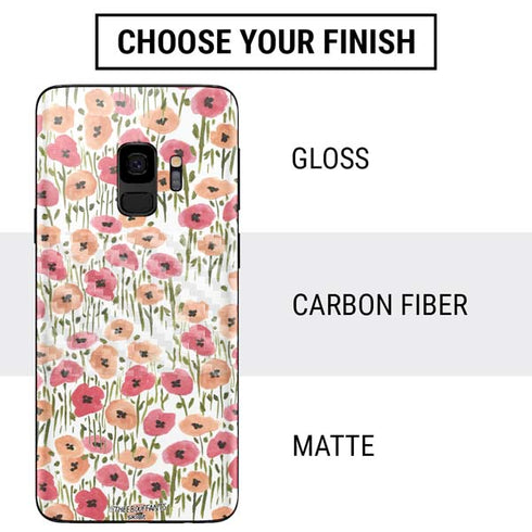 Bouffants and Broken Hearts Wild Garden Galaxy S9 Skin